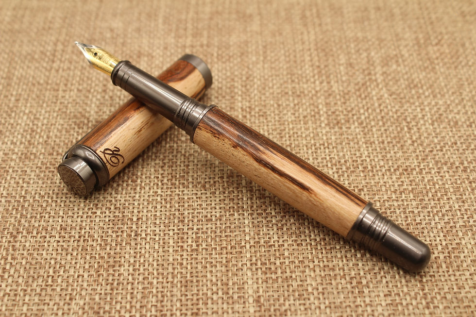 Miniature : stylo en bois