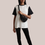 Thumbnail: Monochrome T-Shirt Women's UK - Black Sleeves - 100% Organic Cotton