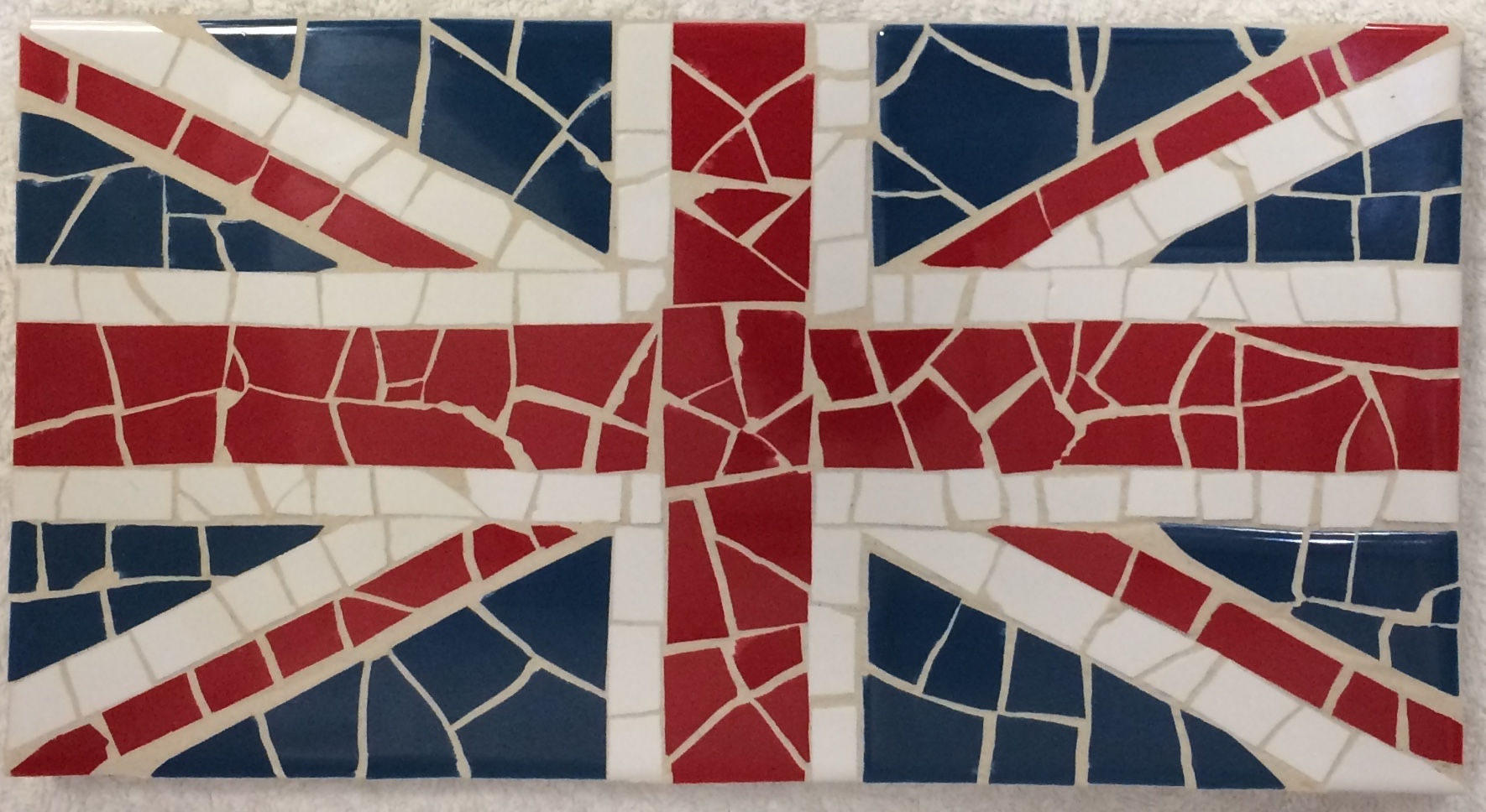 Union jack mosaic