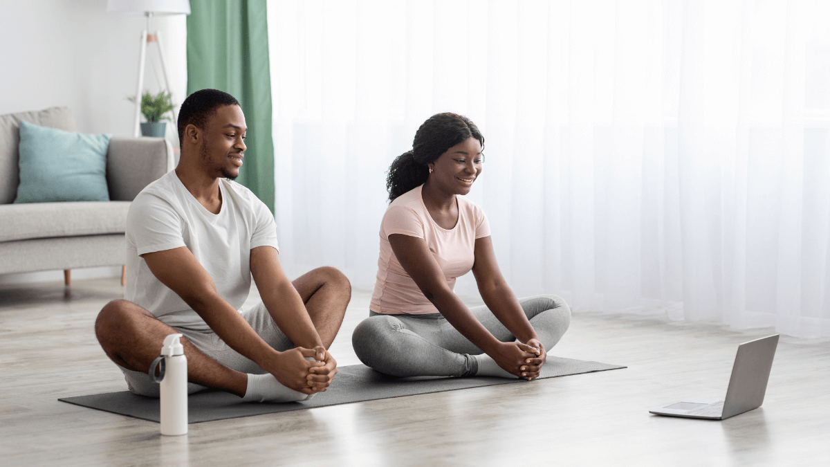 Yoga am Abend