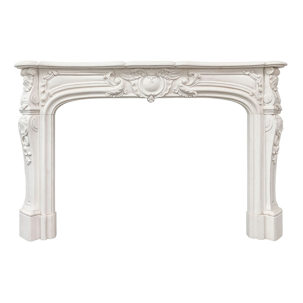 Florettes 224 • White Statuary Marble