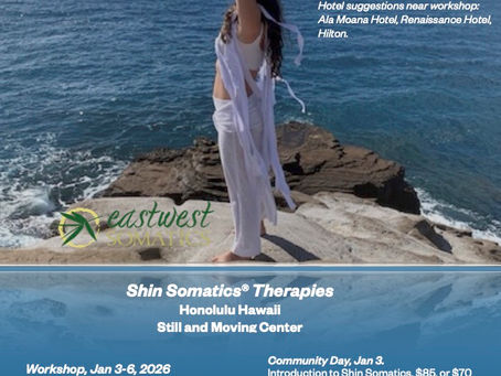 Aloha, Join Eastwest Somatics in Hawaii, January 3-6, 2026