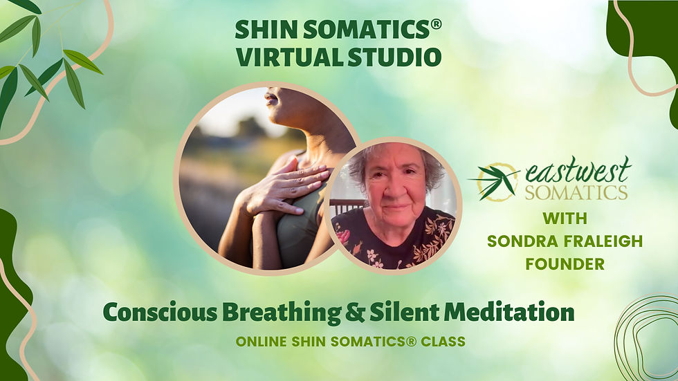 Shin Somatics® Virtual Studio Open House, FREE Event