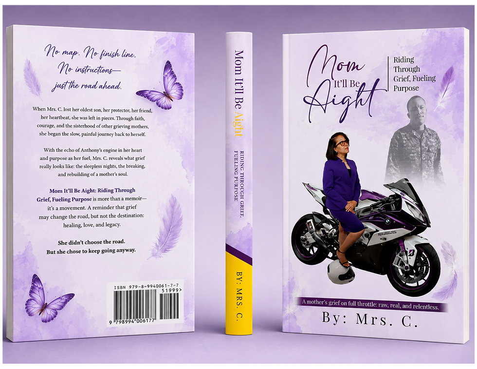 Thumbnail: Paperback: Mom It’ll Be Aight: Riding Through Grief, Fueling Purpose
