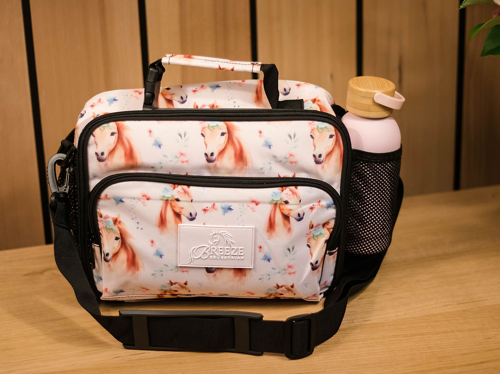 Thumbnail: Insulated Lunch Bag - Pink Ponies
