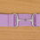 Thumbnail: Sparkle Snaffle Bit Belt - Purple