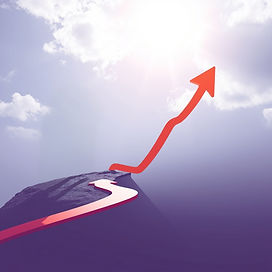 positive outcomes chart arrow going up_e