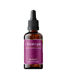 Representação do vidro de floral com rótulo rosa