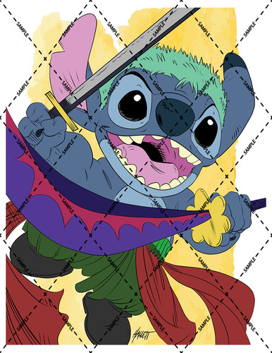 Stitch as Zoro from One Piece | Mysite