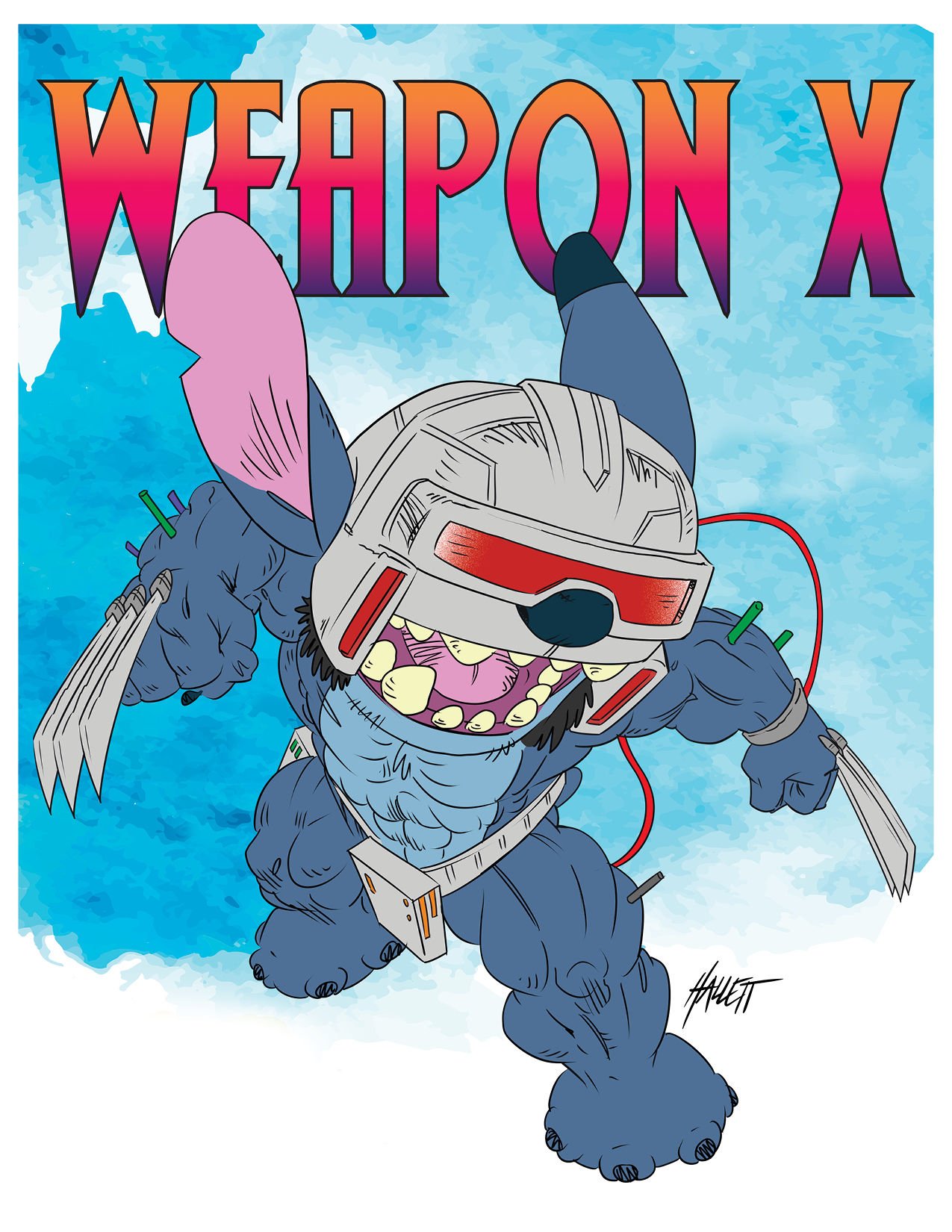 Stitch as WeaponX