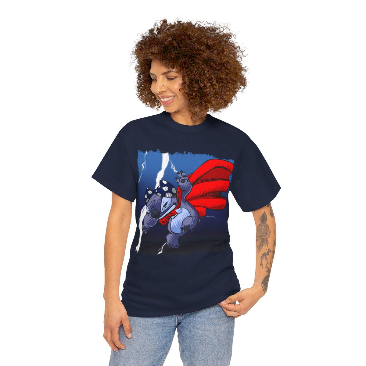 Superhero Stitch Unisex Heavy Cotton Tee