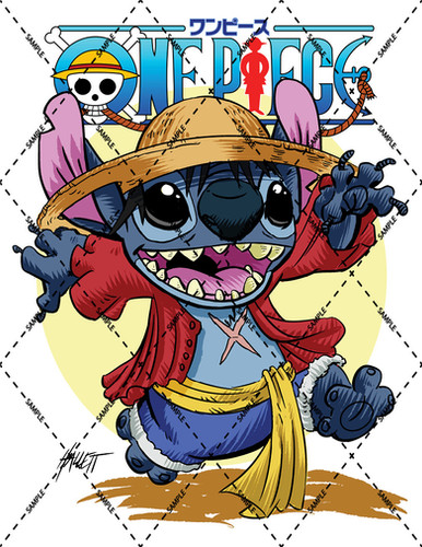 Stitch as Luffy from One Piece | Mysite