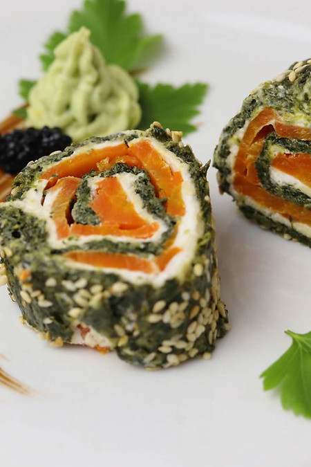 seafood smoky salmon spinach roll.jpeg