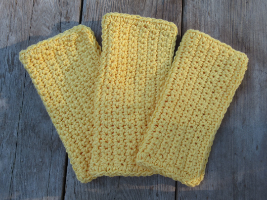 Thumbnail: Colorful Cotton Crocheted Dish Cloths