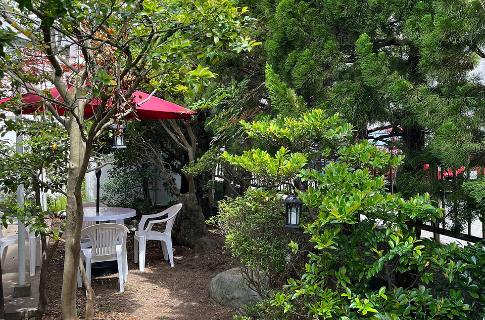⑭別館庭