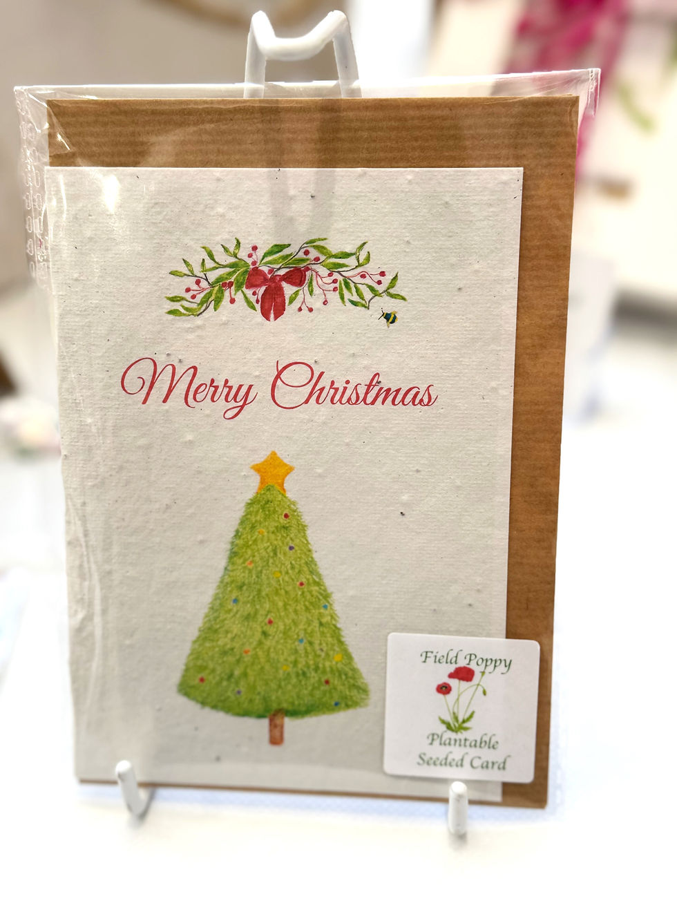 Seeded Paper Christmas Cards