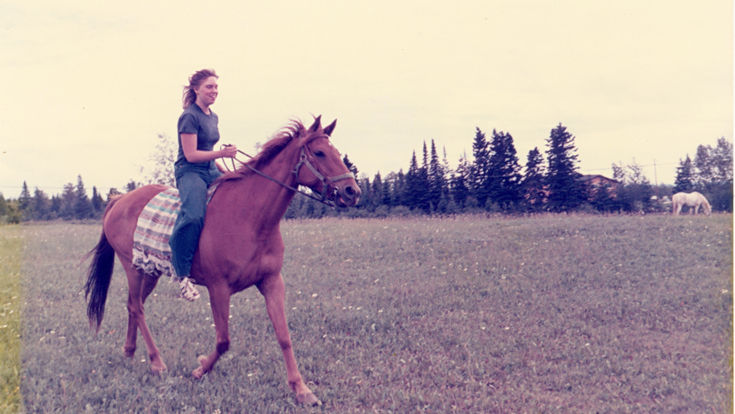 1977 Horseback Riding
