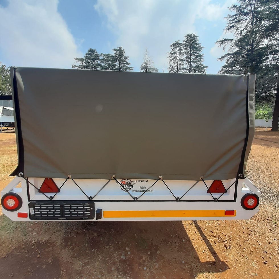 Thumbnail: 2.4 meter x 1.5 meter x 900mm Utility Trailer with Tarpaulin