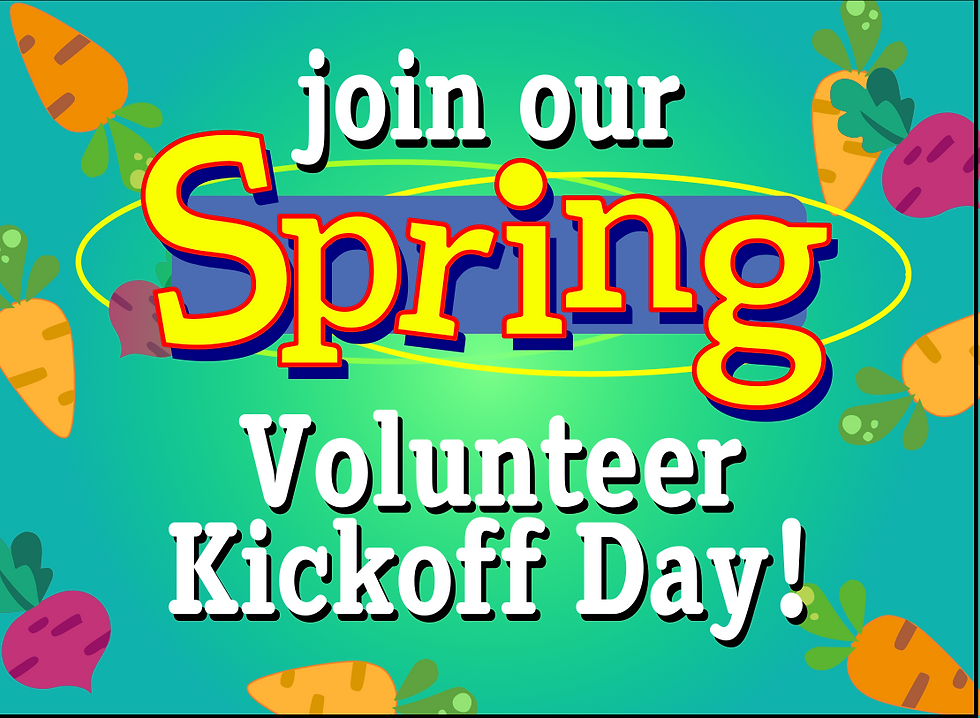 Gardener Meet and Greet and Volunteer Day!