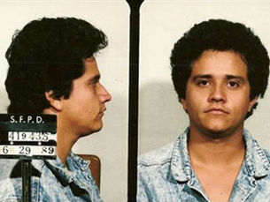 mugshot of el mencho from 1989; san francisco police department