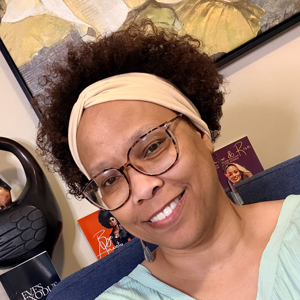 woman with afro