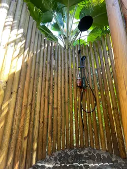 Douche extérieure