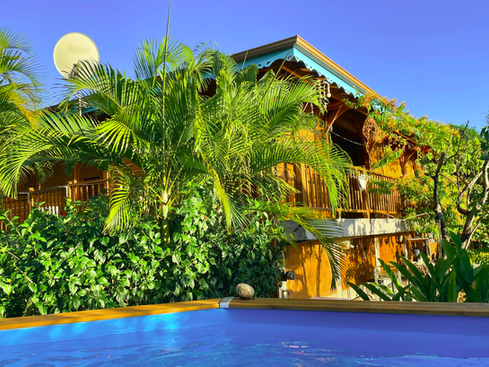 La villa en location, nature caraibe lodge comme si vous y étiez