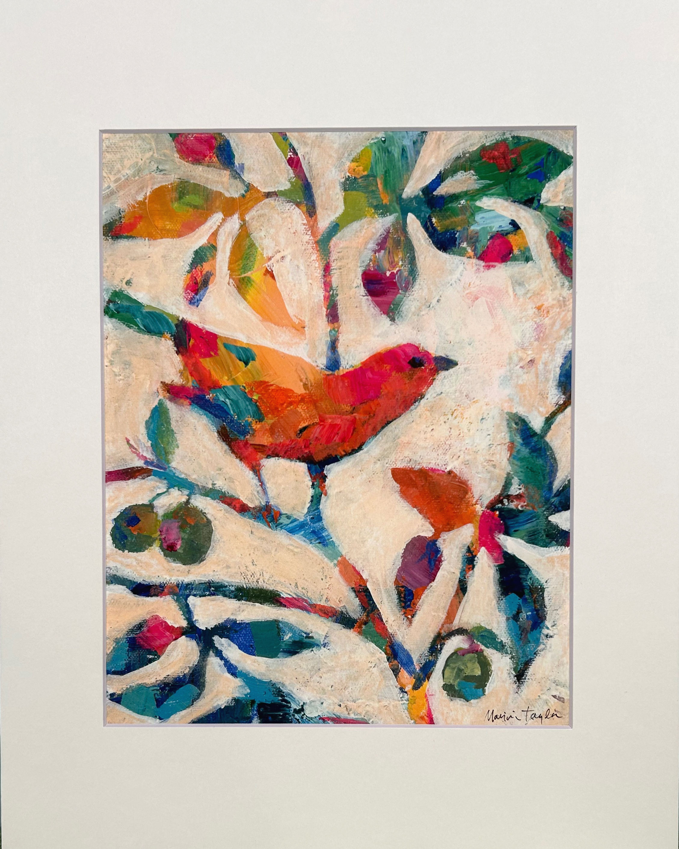 The Good Life Matted Print