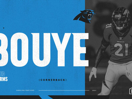 Bad and Bouye: Panthers Add Veteran Corner Ahead of Draft!