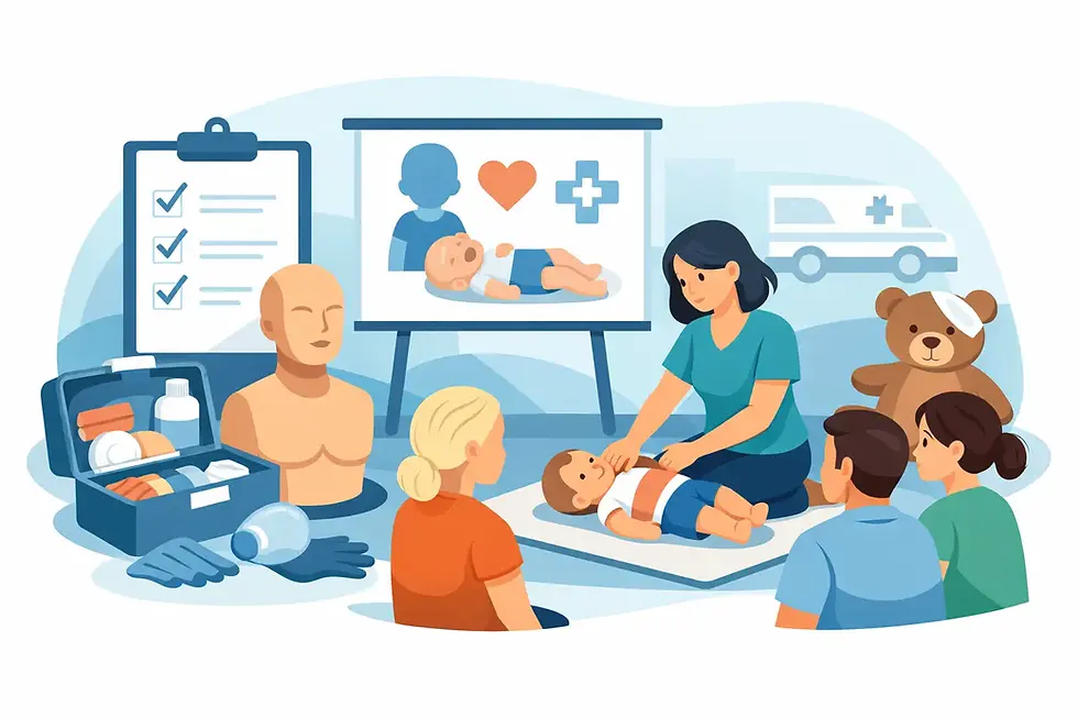 How to Organise Paediatric First Aid Sessions