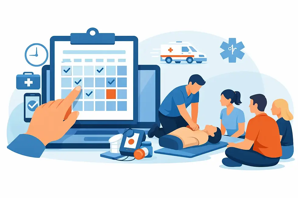 How to Book Group First Aid Training