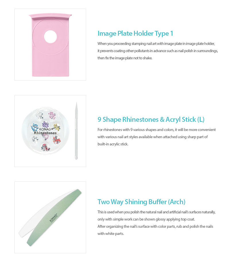 Konad Stamping Nail Art Pro Salon Kit I Purusskin