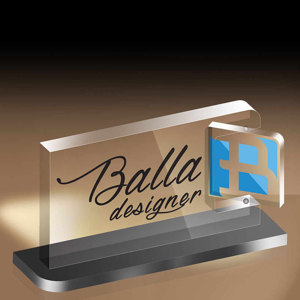 Acrílico Balla designer