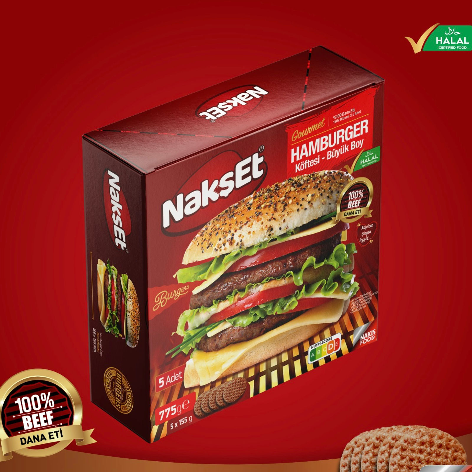 Hamburger Rind  (2 er Pack)