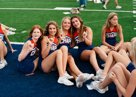 Westlake Cheer team photography session in Austin, Texas.