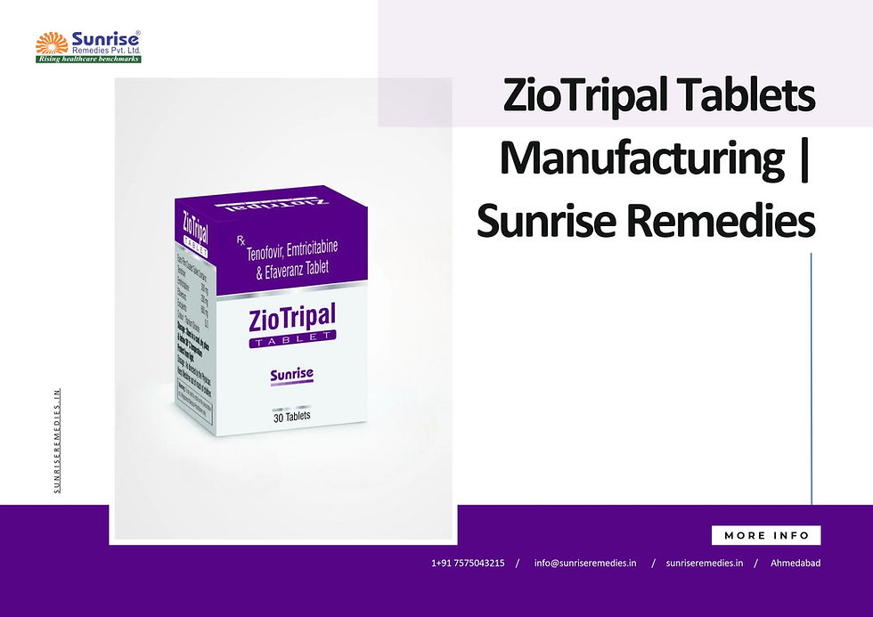ZioTripal Tablets Manufacturing