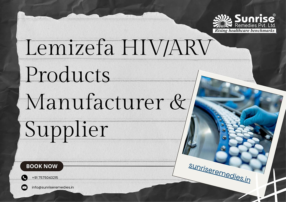Lemizefa HIV/ARV Products