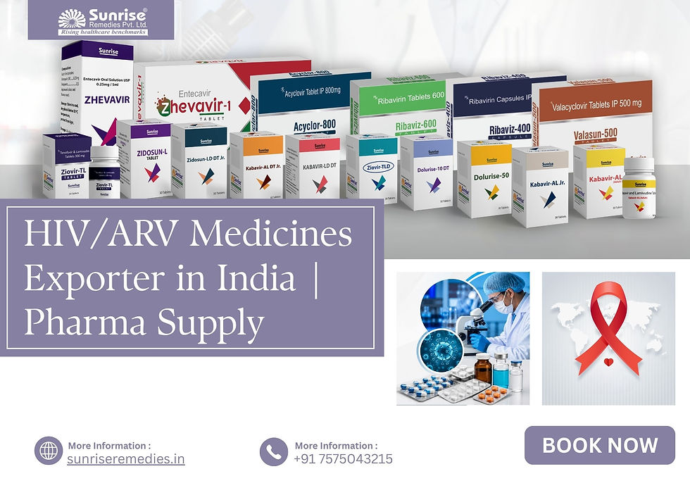 HIV/ARV Medicine Exporter