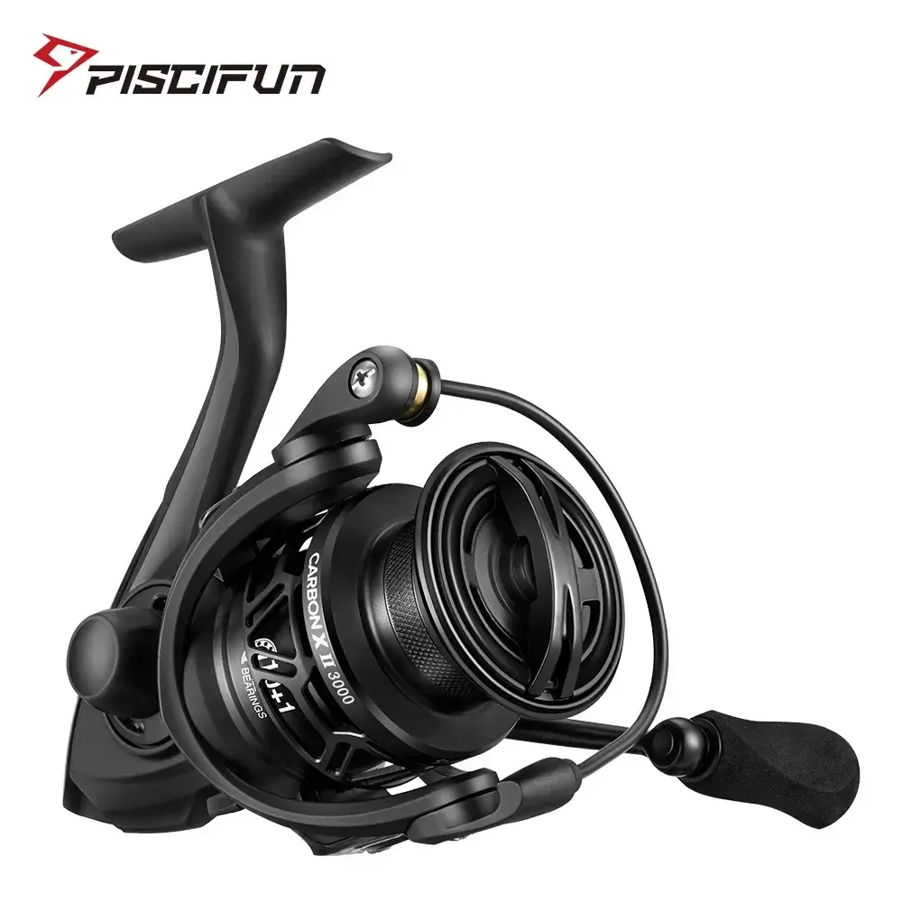 Piscifun Carbon X2 Spinning Reels Max Drag 10kg Ultralight 156g Weight Rotor 6.2