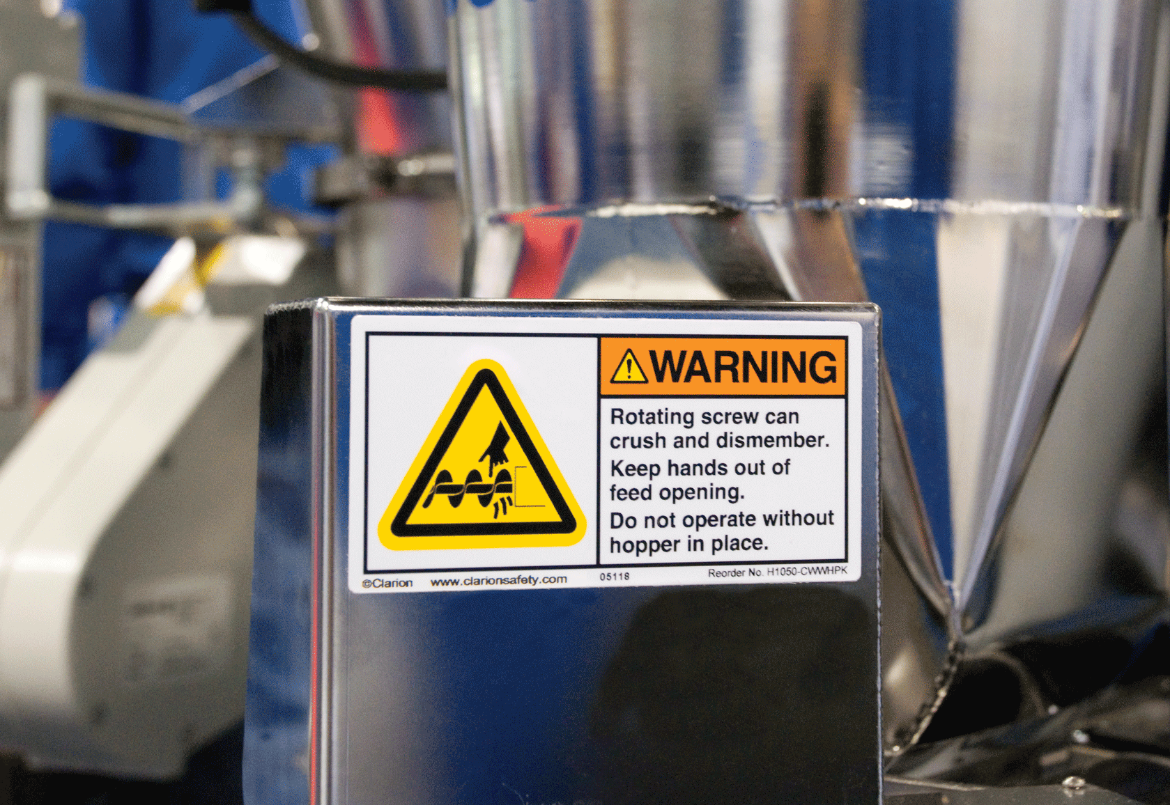 Safety warning labels