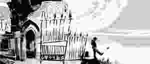 Un cimetière, comme une prison, sous une nuit bien pâle ?