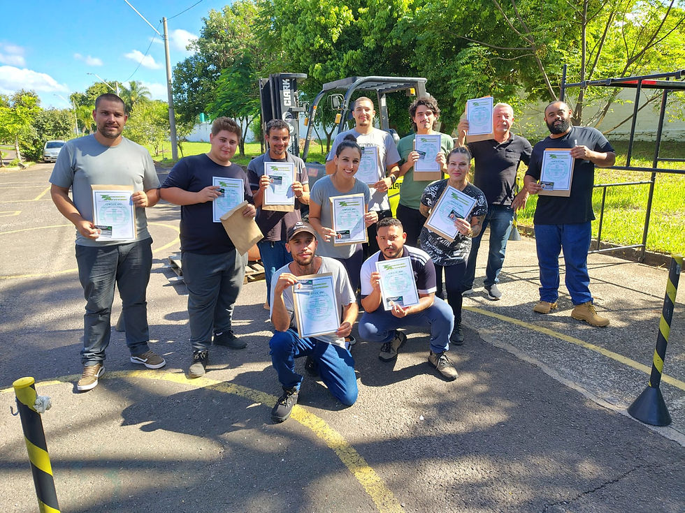 Treinamento para Operadores de Empilhadeira 2026