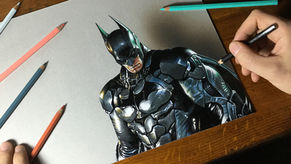 Tutorial: How to draw Batman