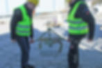 Steinzange Einsatz