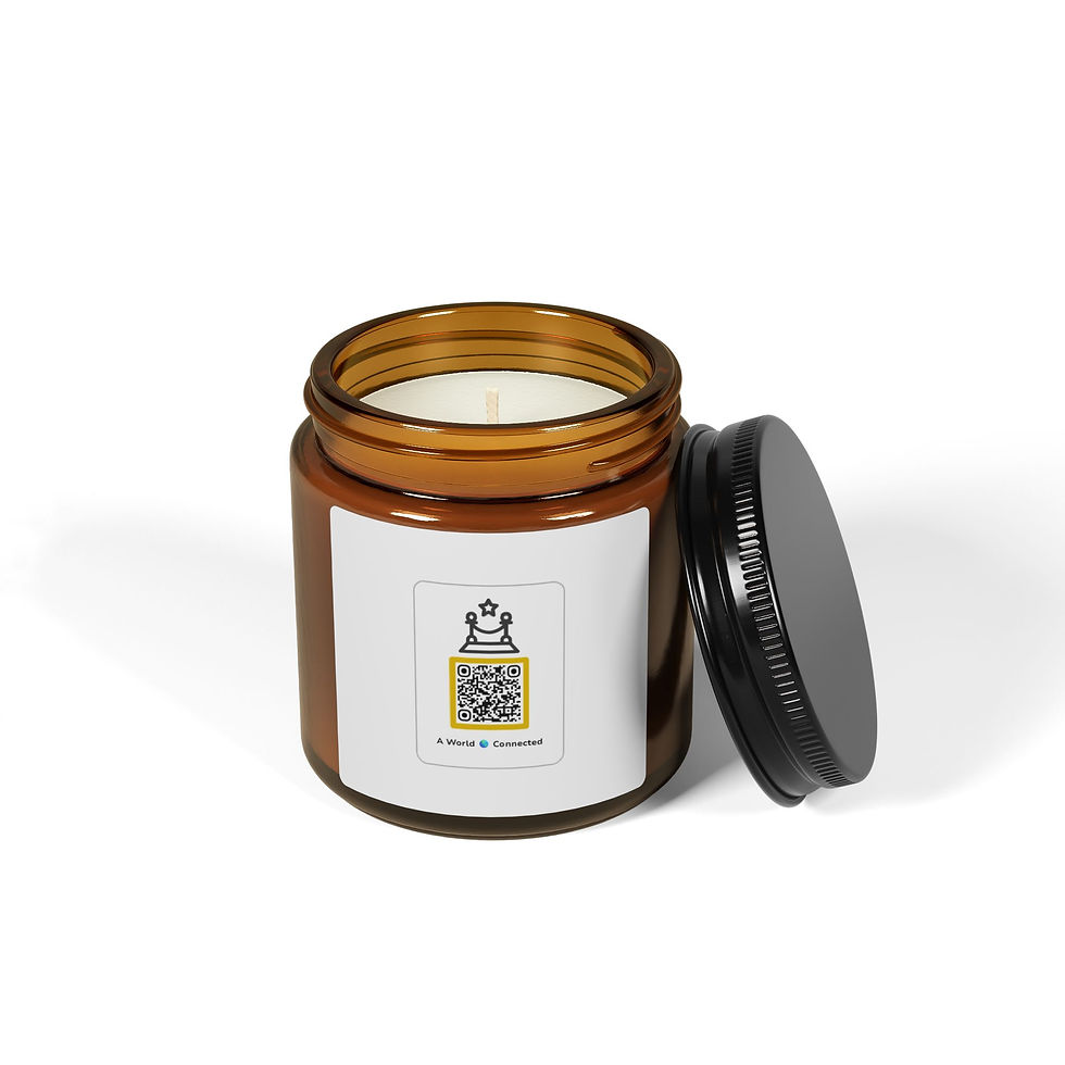 Thumbnail: A World Connected -  Soy Scented Candle —  (Various Sizes & Scents)