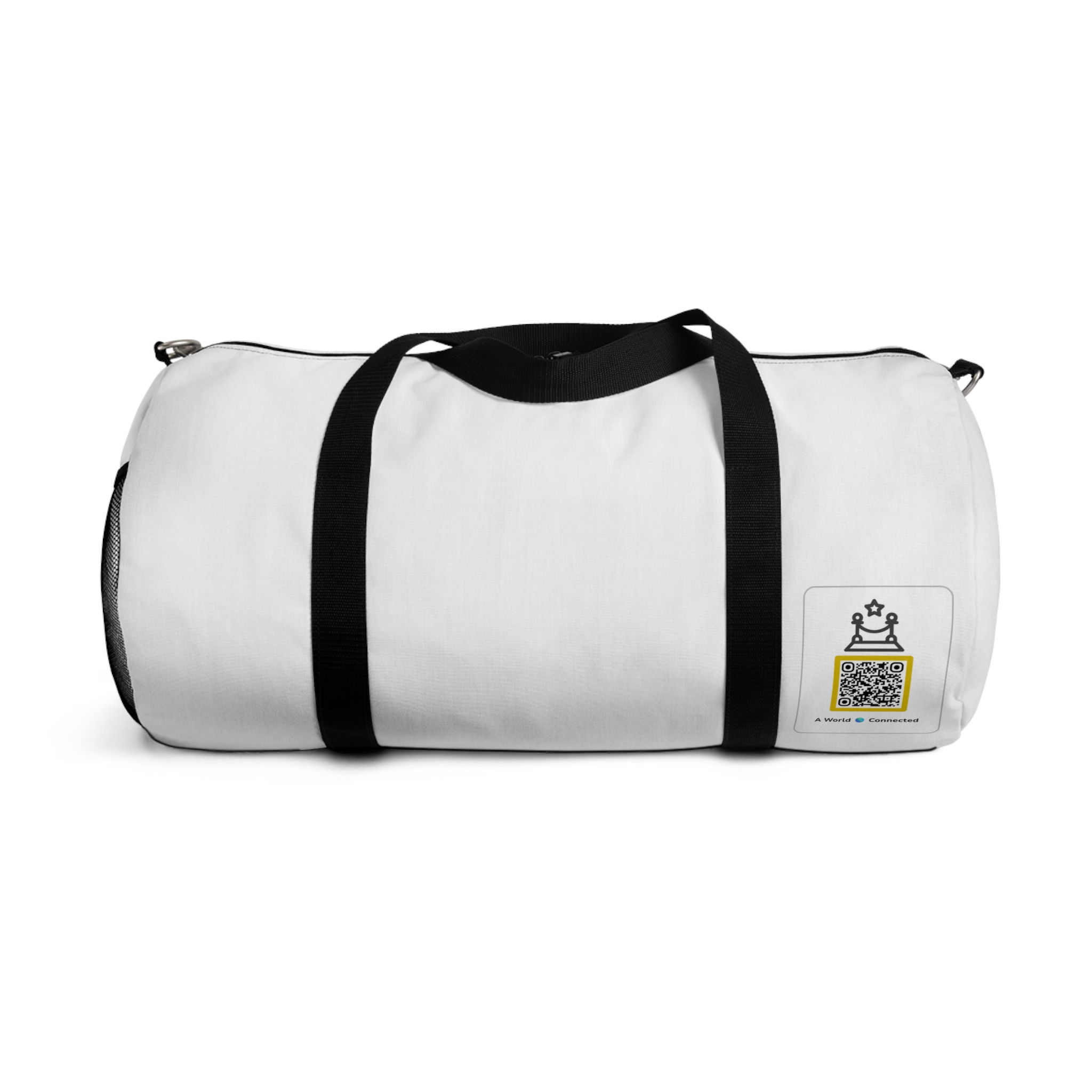 A World Connected - Travel Duffel Bag - White (Various Sizes)