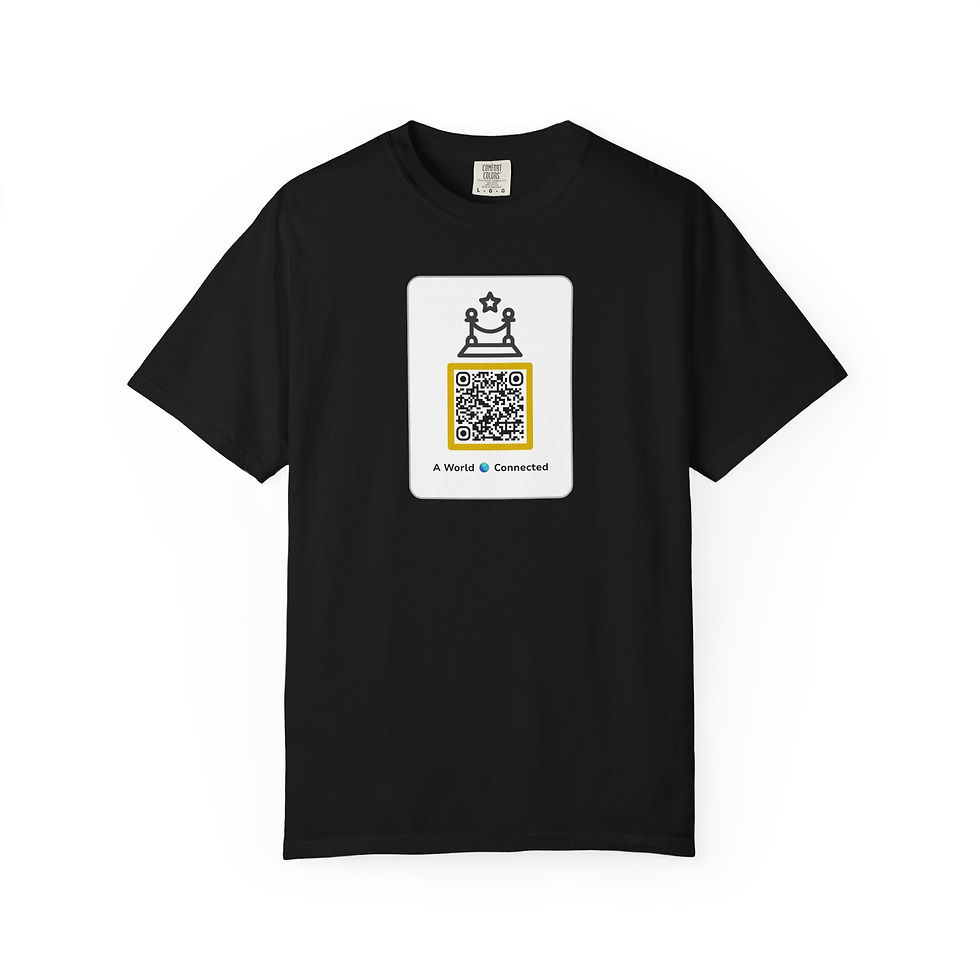 Thumbnail: A World Connected - Crew Neck T-shirt - Various Colors