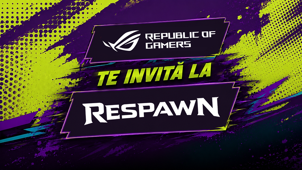 REPUBLIC OF GAMERS TE INVITĂ LA RESPAWN - CĂȘTIGA UNA DIN CELE 10 INVITAȚII DUBLE!