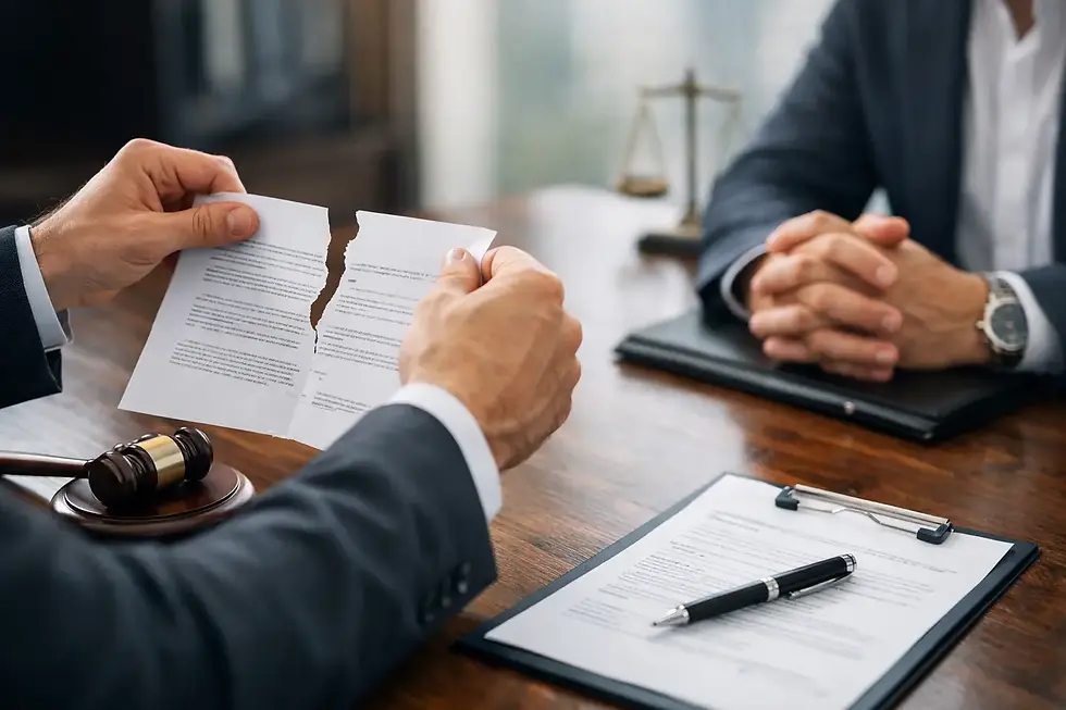 Rescisão contratual: o que avaliar