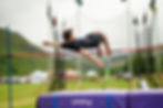 High Jump at the Lochcarron Highland Games